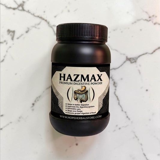 Hazmax – Premium Digestive Powder for Gas, Bloating & Improved Digestion | 500g