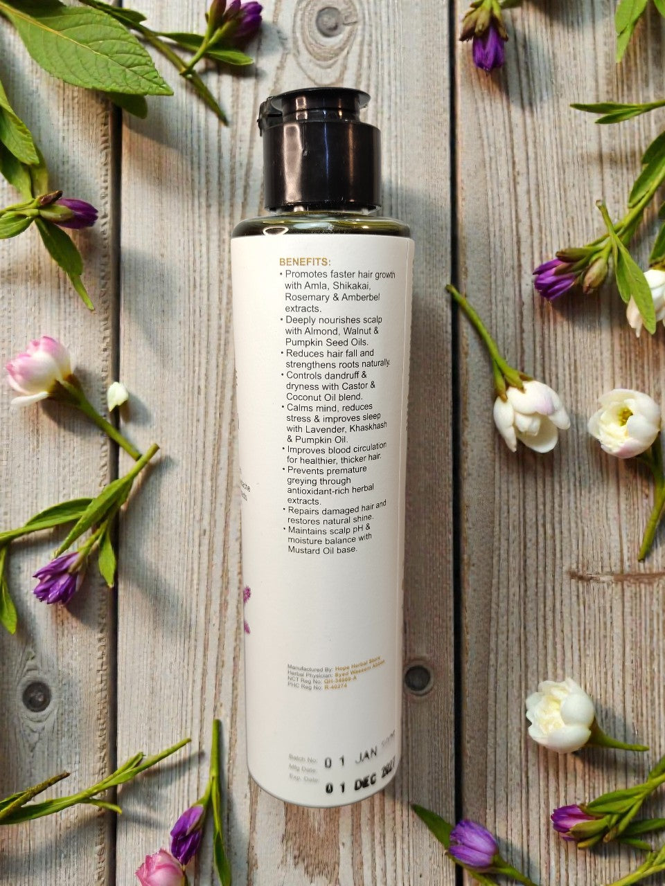 Nine Plus Hair Oil for Hair Fall, Regrowth & Dandruff Control